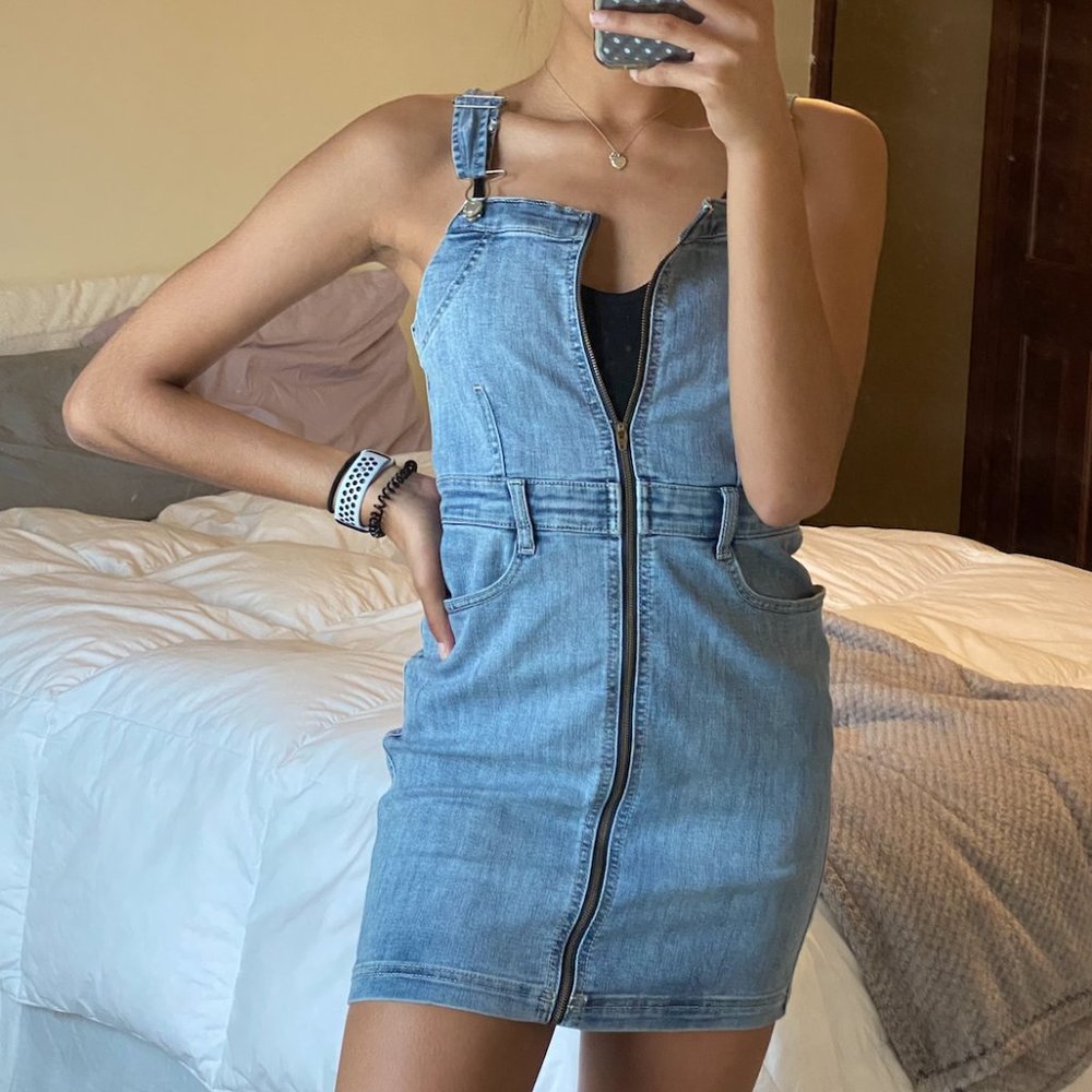 Jean Zip Dress